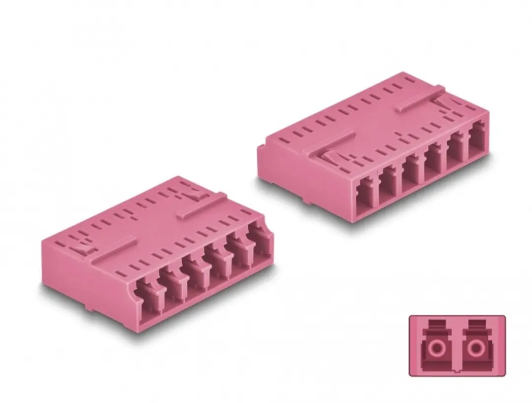 Delock LC Hexaplex Koppler Violet