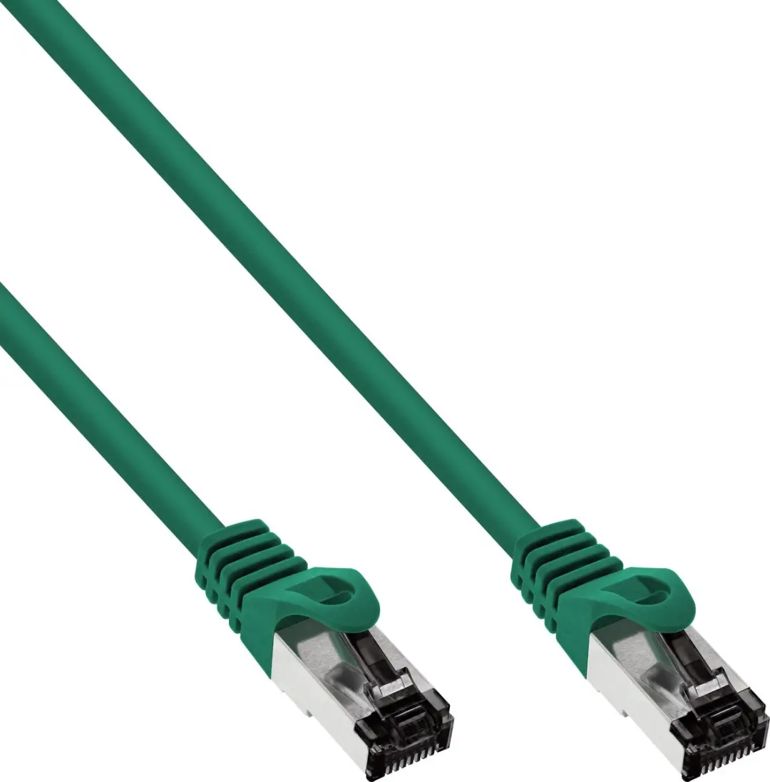 InLine Patchkabel S/FTP Cat.8.1 2000MHz Groen 0,3m
