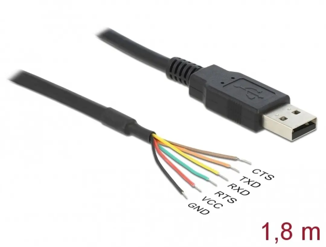 Delock USB 2.0 naar Seriell-TTL Converter