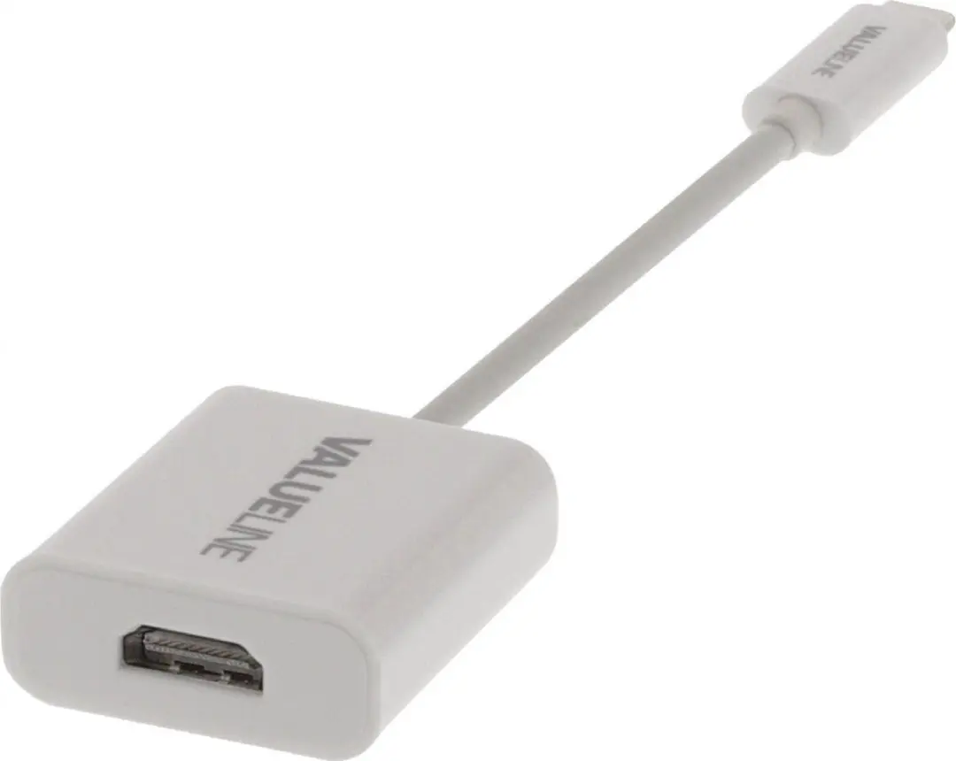 Nedis CCGP64651WT02 USB-C naar HDMI Adapter 4K30 - 20cm - Wit