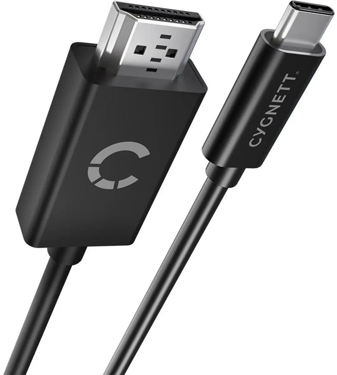Cygnett USB-C naar HDMI Kabel CY3305HDMIC - 1.8m - Zwart - afbeelding 6 van 6