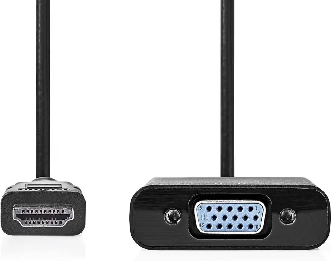 Nedis HDMI naar VGA Adapter CCGB34900BK02