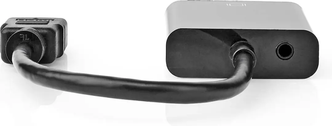 Nedis HDMI naar VGA Adapter CCGB34900BK02 - Zwart