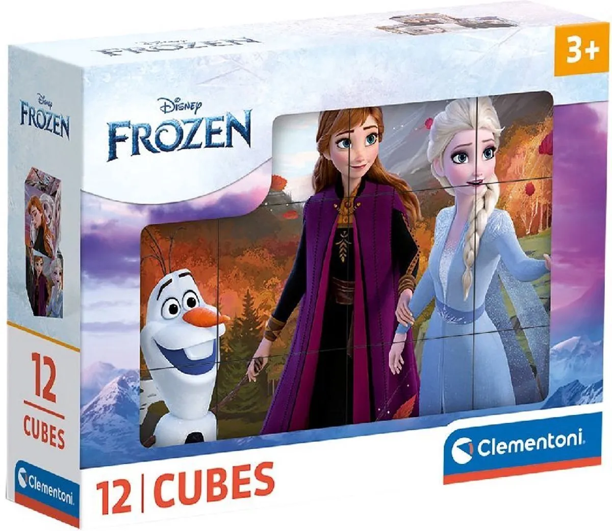 Clementoni Disney Frozen 12-delige Puzzel - 6 Afbeeldingen