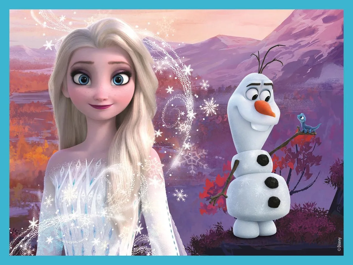 Clementoni Disney Frozen 12-delige Puzzel - 6 Afbeeldingen