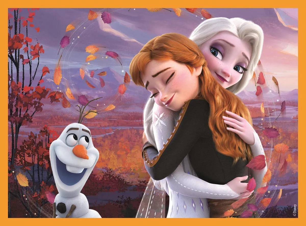Clementoni Disney Frozen 12-delige Puzzel - 6 Afbeeldingen