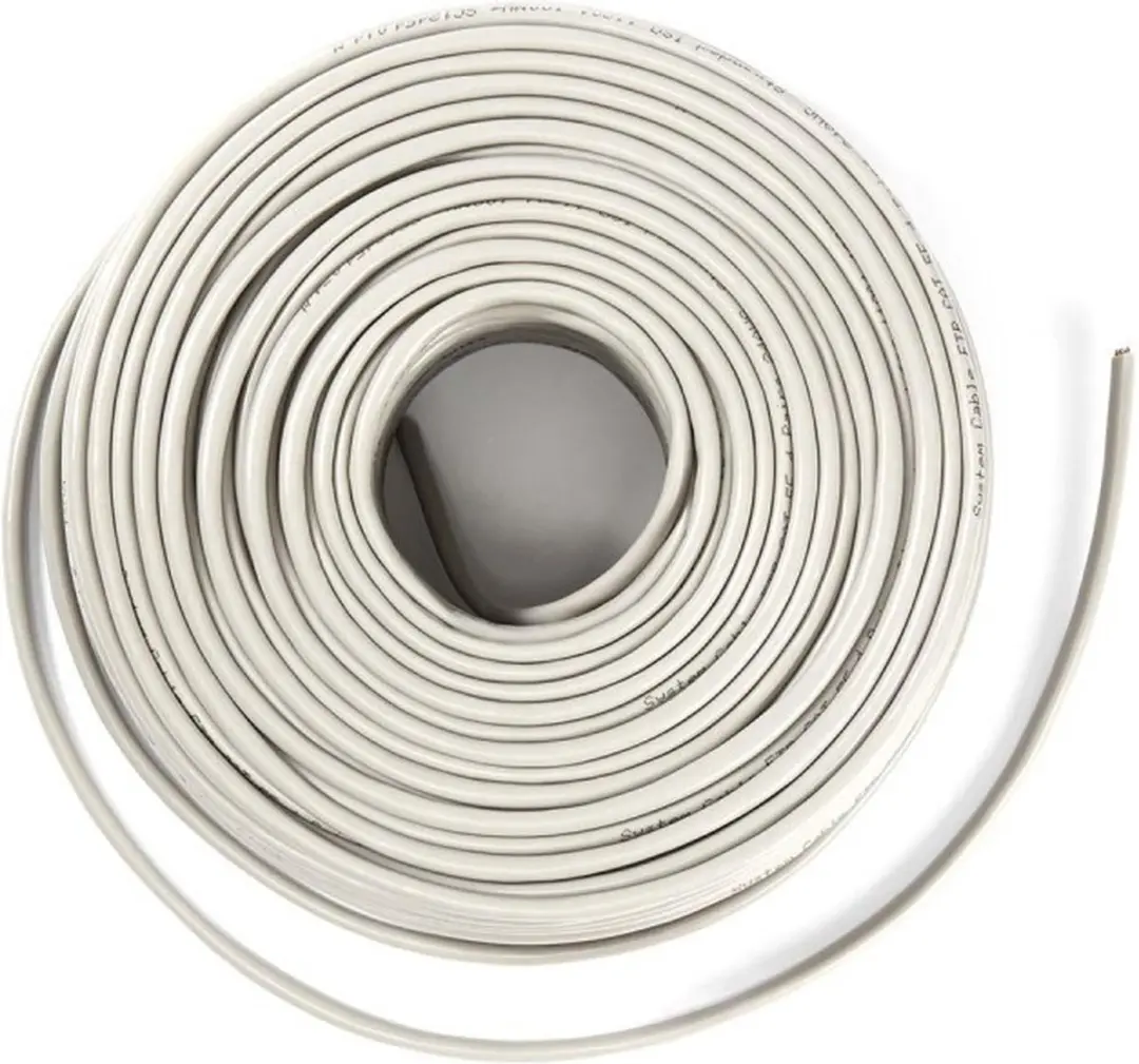 Nedis CAT6 Netwerkkabel Rol 305m - Grijs