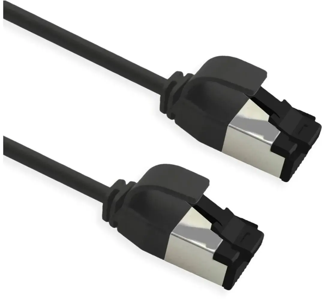 Roline S/FTP Cat.8 Patchkabel 5m - LSOH - Zwart