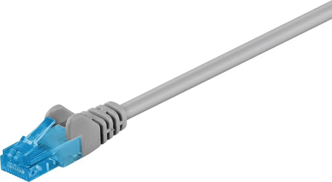 Goobay U/UTP CAT6a Netwerkkabel 10Gbps - 10m - Grijs