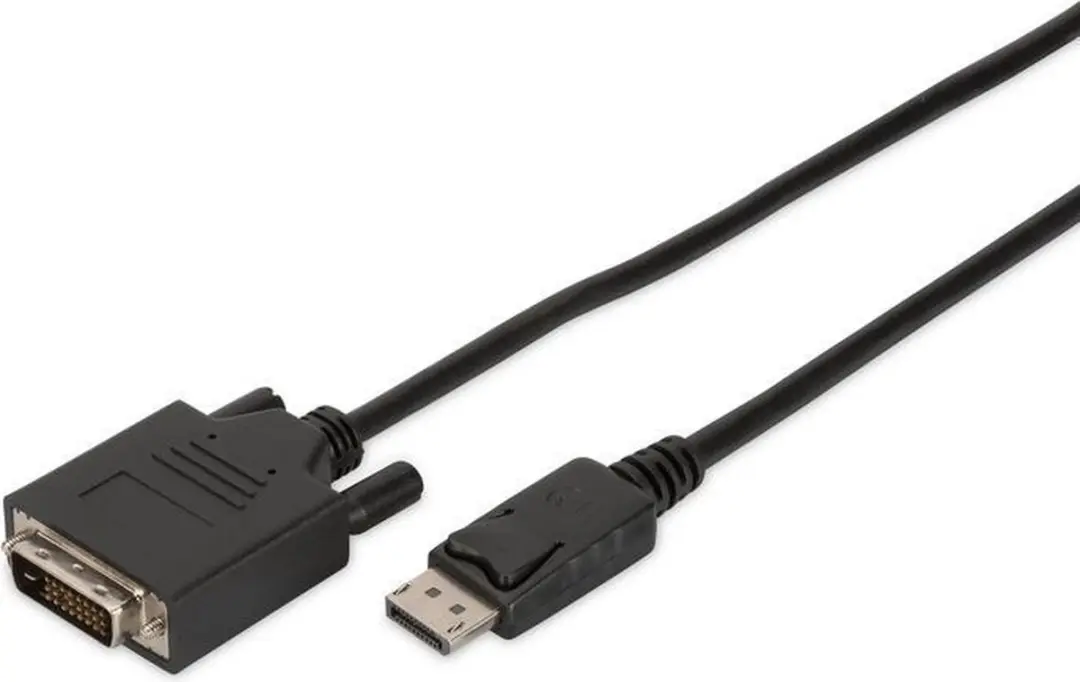 Digitus DB-340301-020-S DisplayPort naar DVI-D Adapterkabel - Zwart - afbeelding 6 van 6