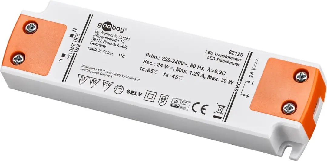 Goobay LED Transformator 24V 30W