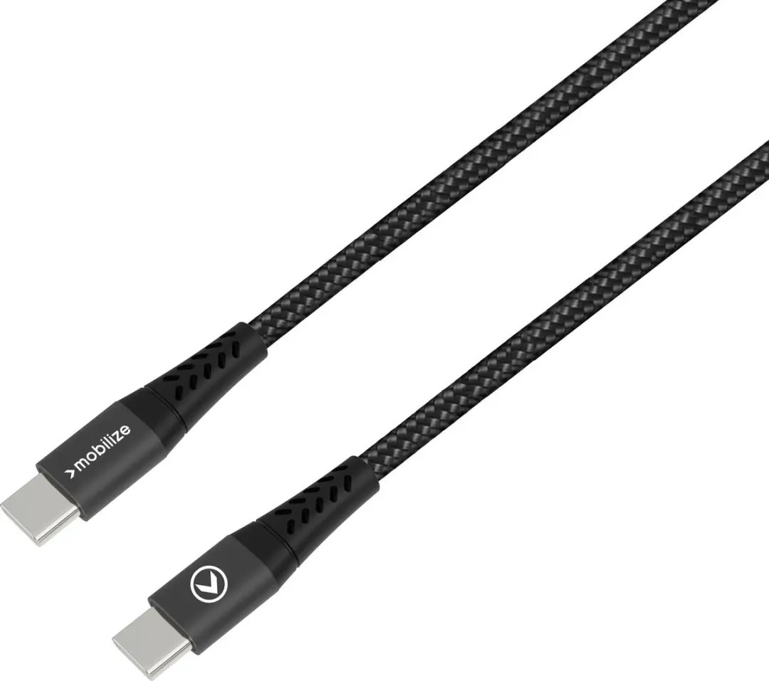 Mobilize USB-C naar USB-C Kabel 0.2 Meter