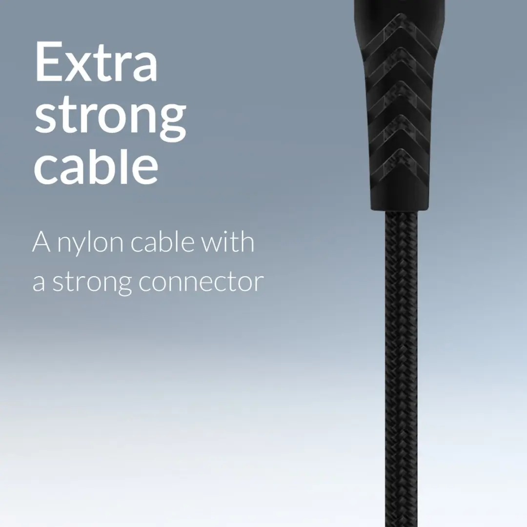 Mobilize USB-C naar USB-C Kabel 0.2m - Zwart