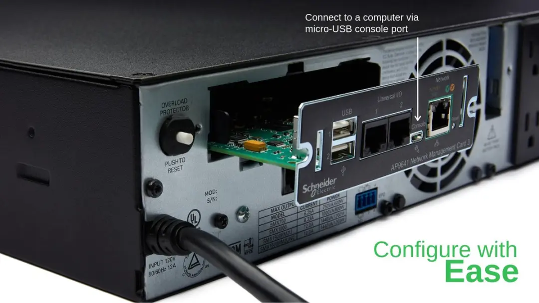 APC AP9641 Smart-UPS Netwerk Management Card