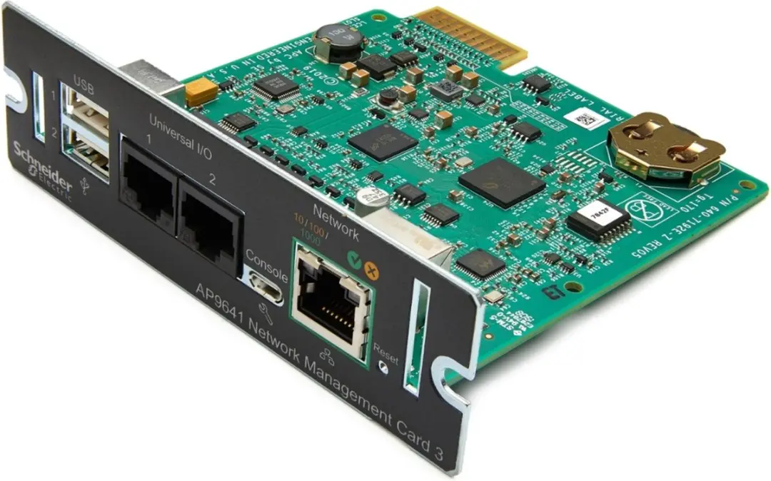 APC AP9641 Smart-UPS Netwerk Management Card - Omgevingsbewaking - Zwart