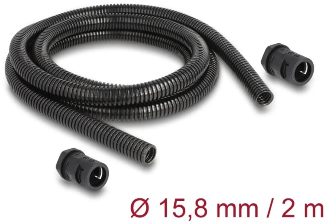Delock Kabelbeschermhuls 2m Ø15,8mm