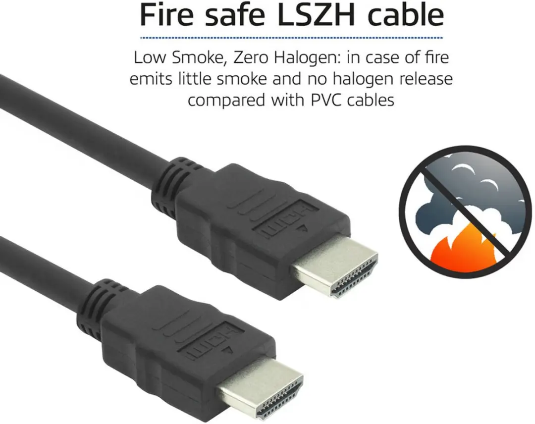 ACT 1,5m HDMI 4K LSZH Kabel AK3872 - Zwart