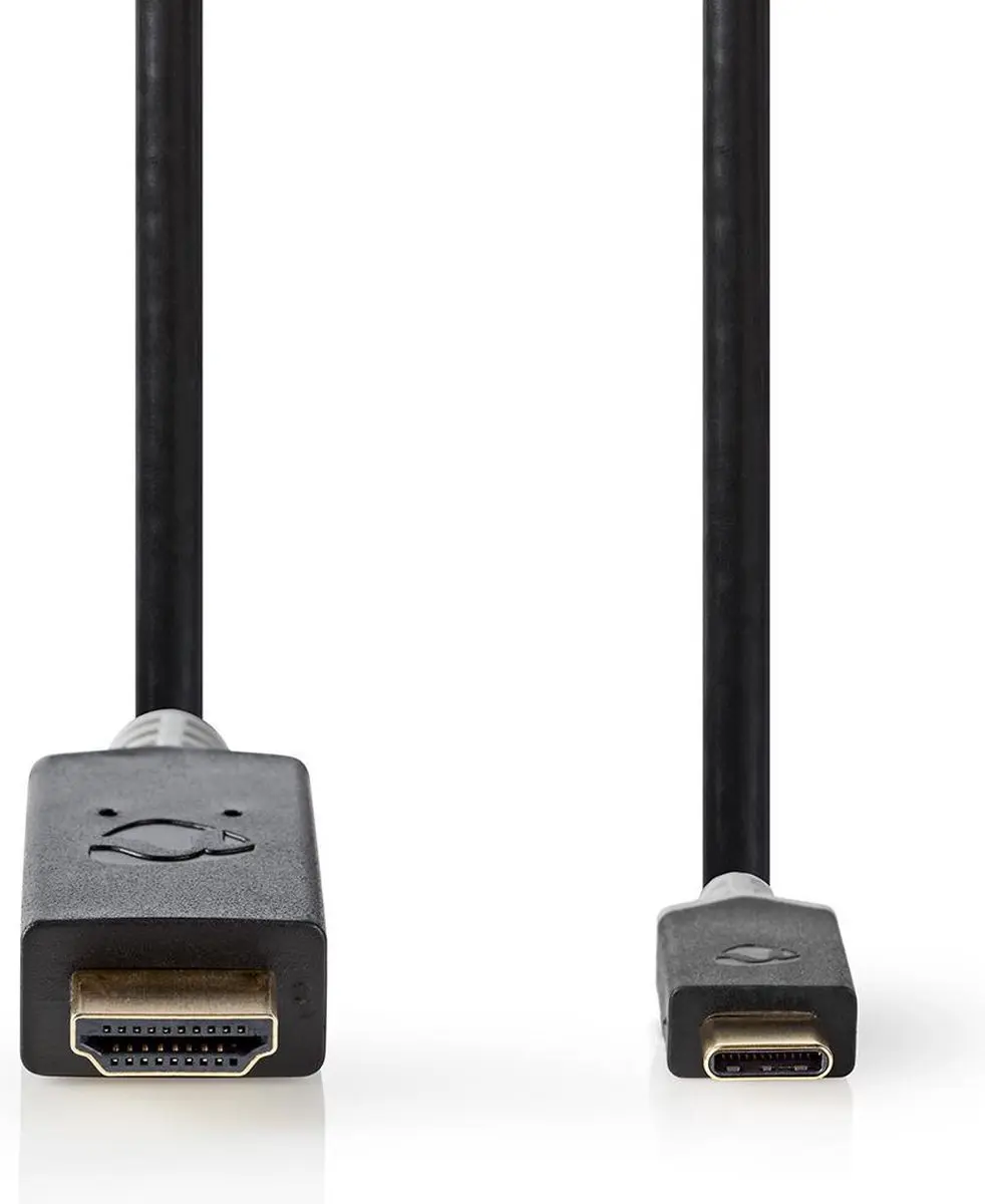 Nedis USB-C HDMI Adapter 4K@60Hz 1m - Antraciet