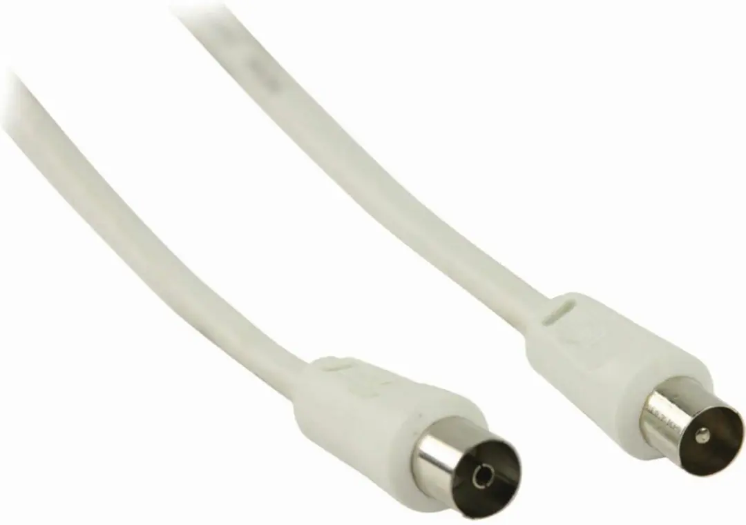 Nedis Coaxkabel IEC Male-Female 2.00m - 75 Ohm - Wit - afbeelding 6 van 6