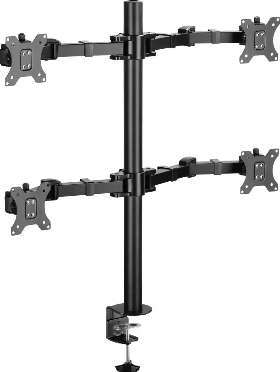 SpeaKa Professional SP-MM-540 Monitorbeugel 4x 43-81cm - Zwart
