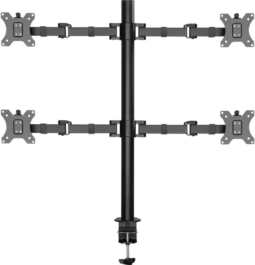 SpeaKa Professional SP-MM-540 Monitorbeugel 4x 43-81cm - Zwart