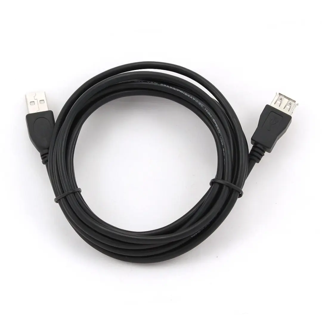 Gembird CablExpert CCP-USB2-AMAF-10 USB Verlengkabel - 10m - Zwart