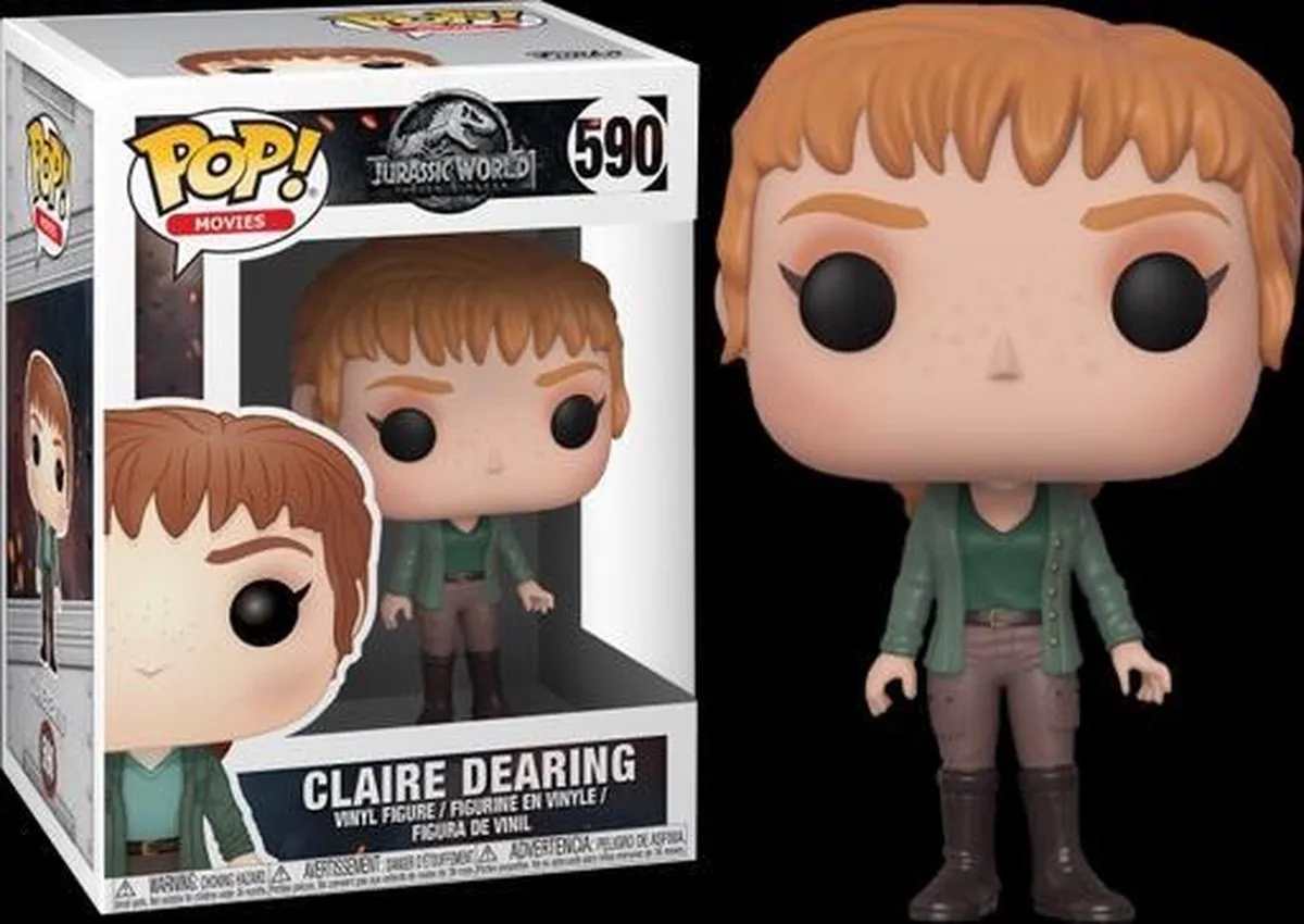 Funko Pop! Jurassic World Claire Dearing #590 FUN31443 - Verzamelfiguur - Multi - afbeelding 6 van 6