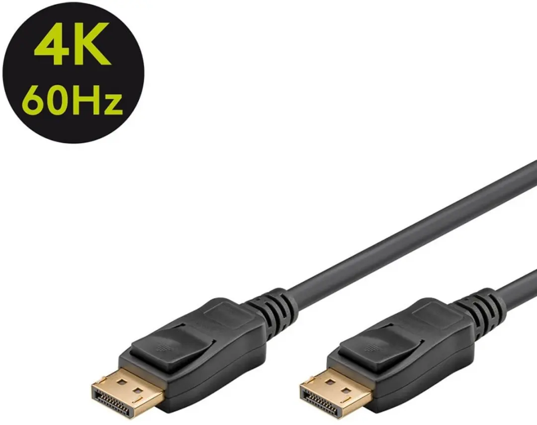 Goobay DisplayPort Kabel 1.2 4K60Hz - 2m - 10 Stuks