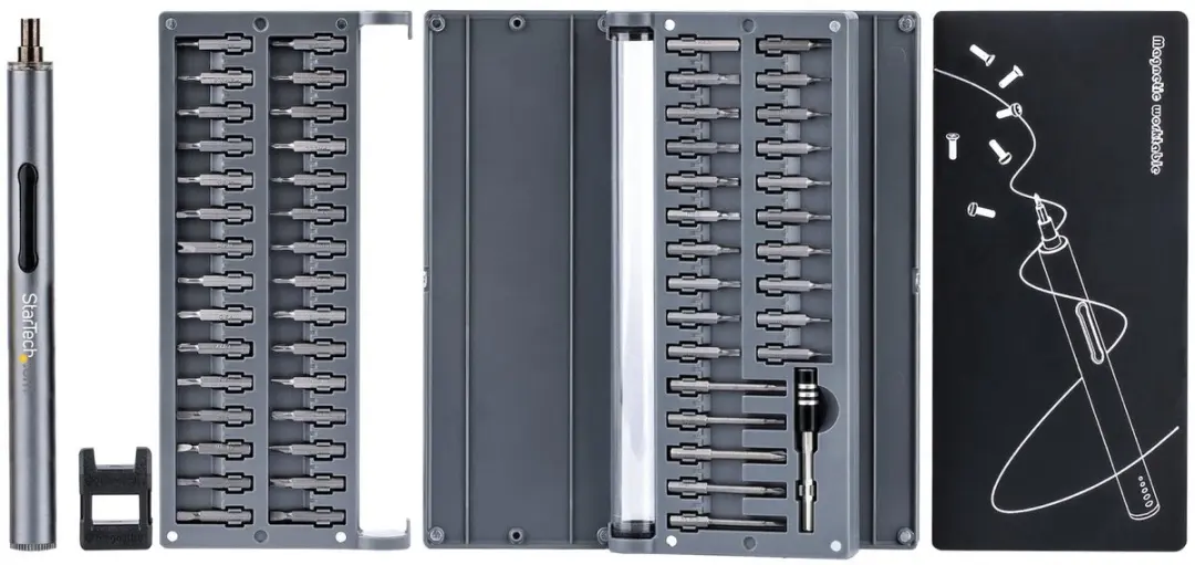 Startech CTK55PCEDRIVE Elektrische Schroevendraaier - Zwart