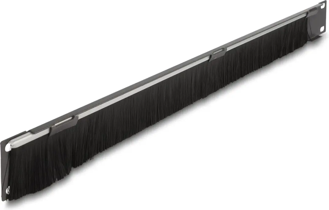Delock 19" Kabeldoorvoerborstelstrip 1U - Grijs