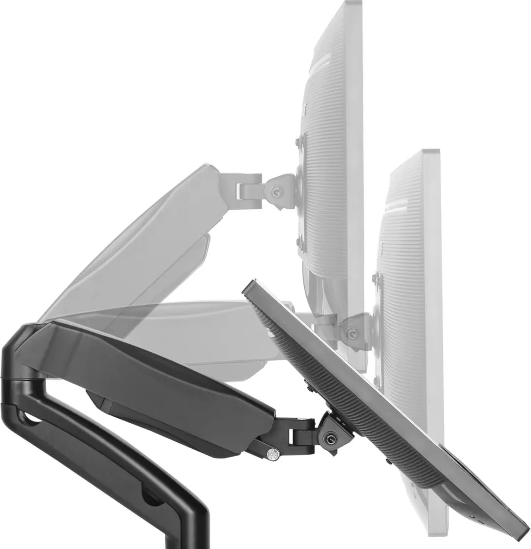 Deltaco ARM-1300 Monitorarm - 2 Schermen - 17-32" - Max 9kg per scherm - Zwart