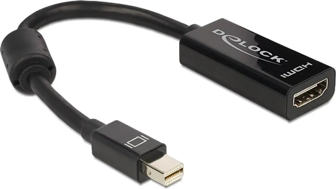 Delock Mini DisplayPort naar HDMI Adapter 0.2m