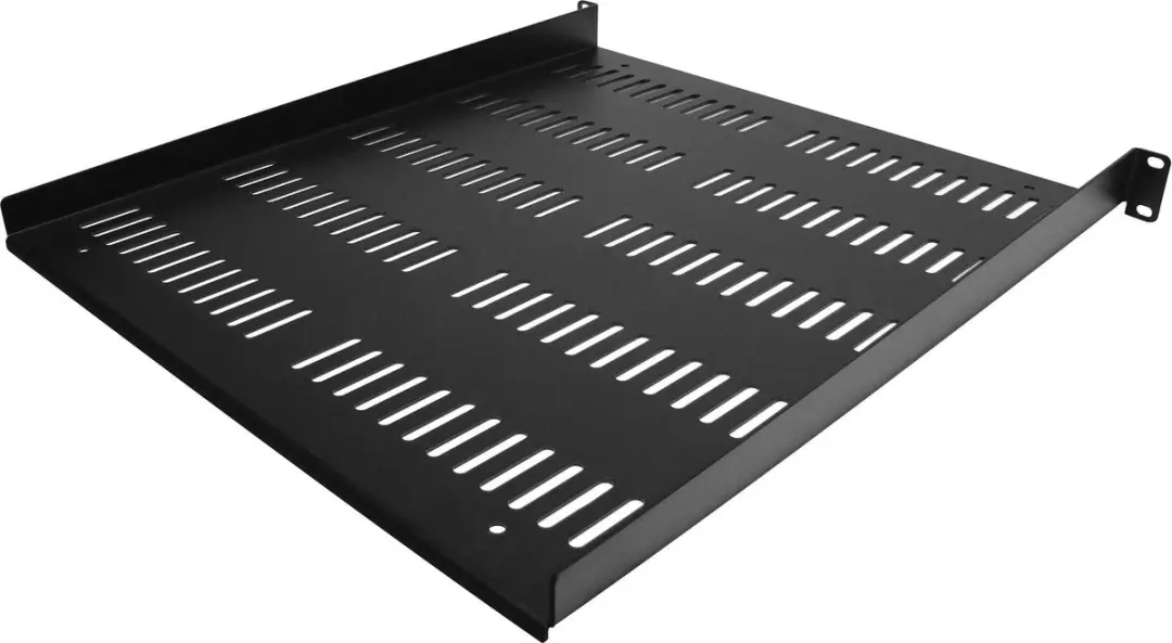 Startech 1U Rackplank 20 inch - Geventileerd - Zwart
