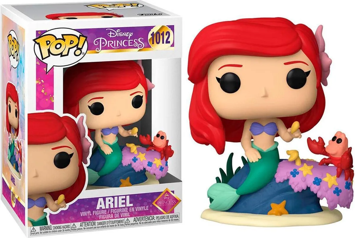Funko Pop! Disney Princess Ariel FUN54742 - Bonte kleuren