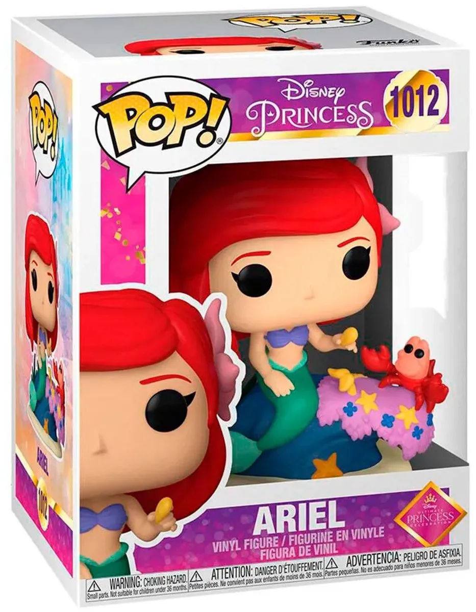 Funko Pop! Disney Princess Ariel FUN54742 - Bonte kleuren - afbeelding 6 van 6