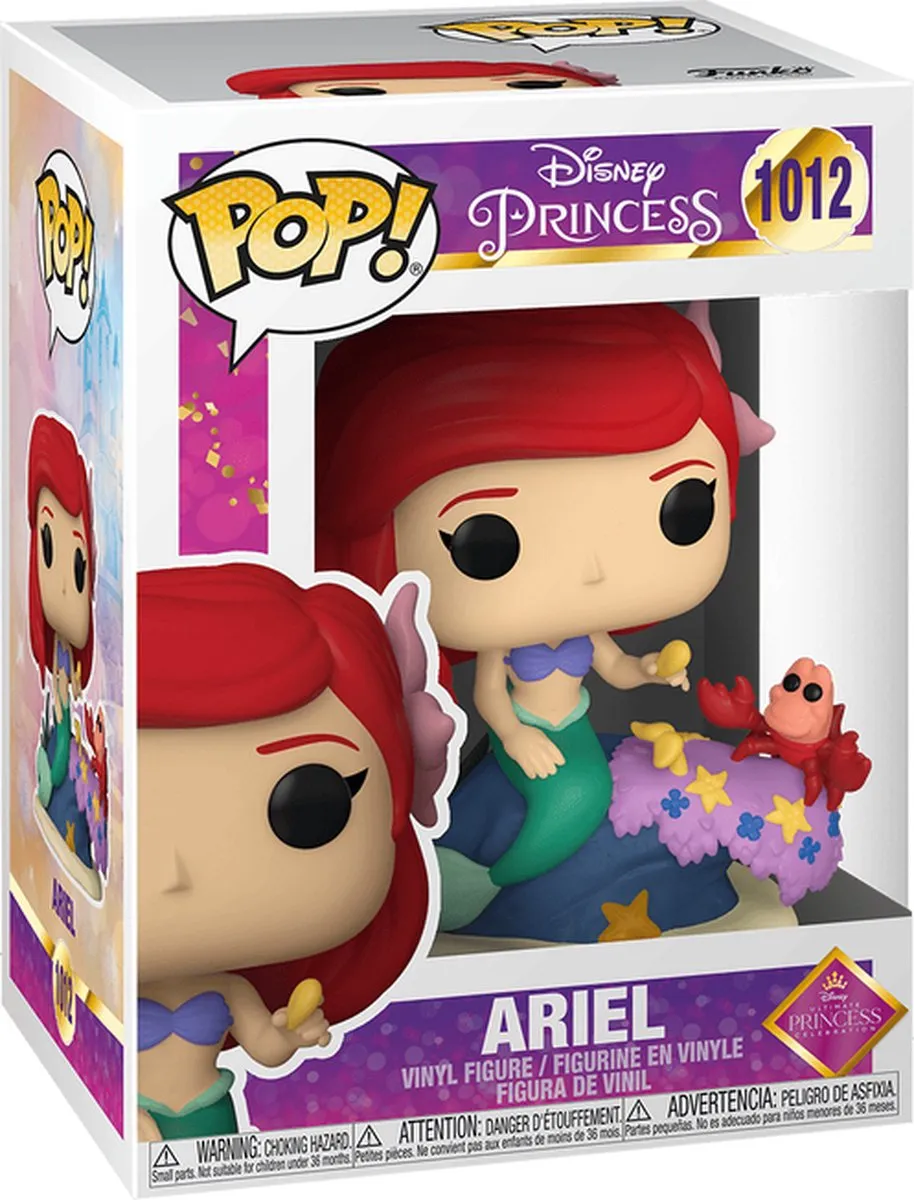 Funko Pop! Disney Princess Ariel FUN54742 - Bonte kleuren