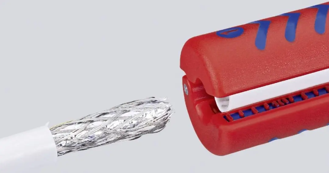 Knipex 16 60 100 SB Coaxkabelstrippers - afbeelding 6 van 6