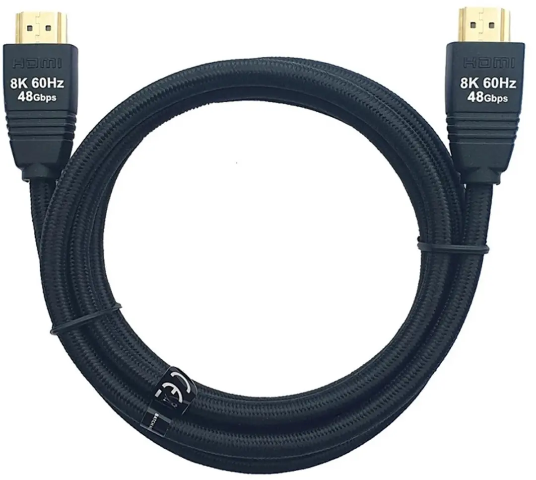 NÖRDIC HDMI-N1015 HDMI 2.1 Kabel 8K60Hz 1.5m - Zwart