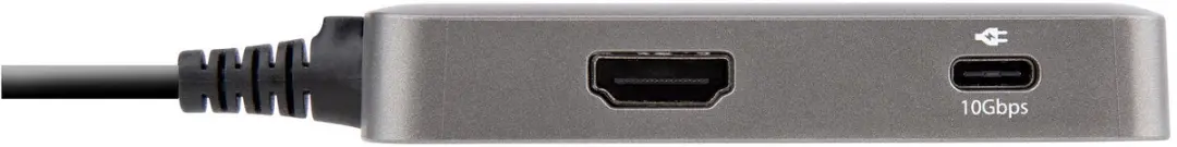 Startech DKT31CHPD3 USB-C Multiport Adapter - 4K 60Hz HDMI 2.0b - Metaal