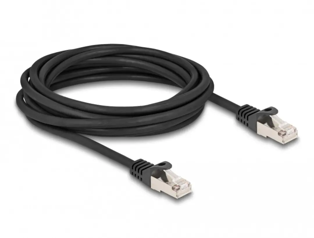 Delock RJ50 Kabel S/FTP 5m - Zwart