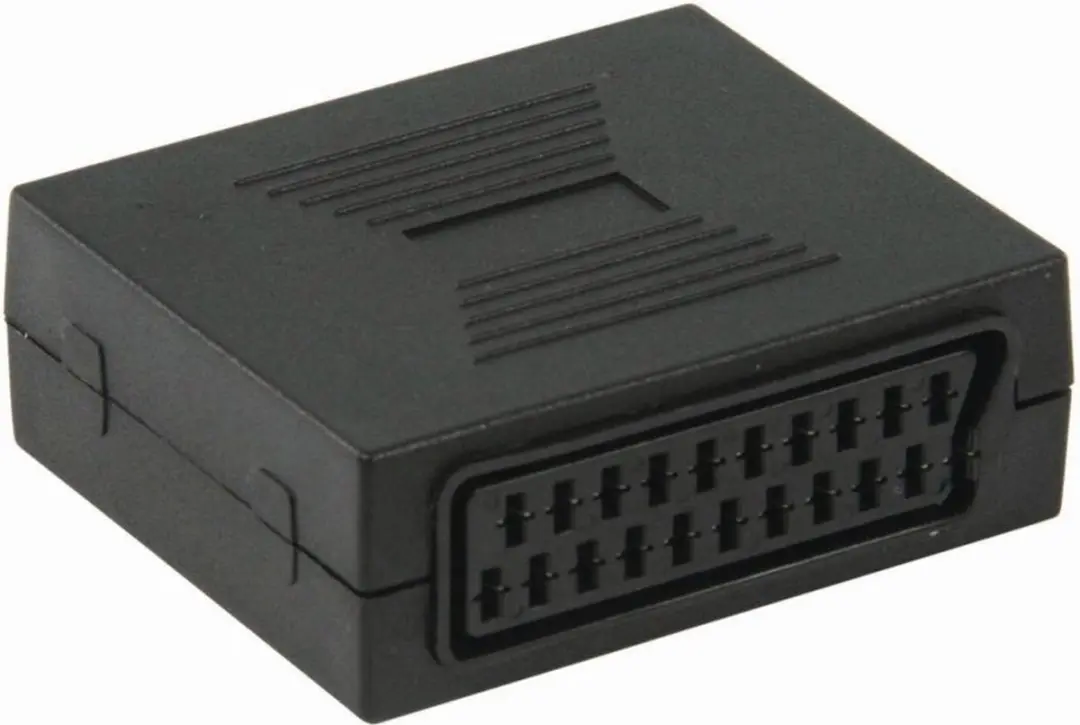 Nedis SCART-adapter CVGP31950BK - Zwart