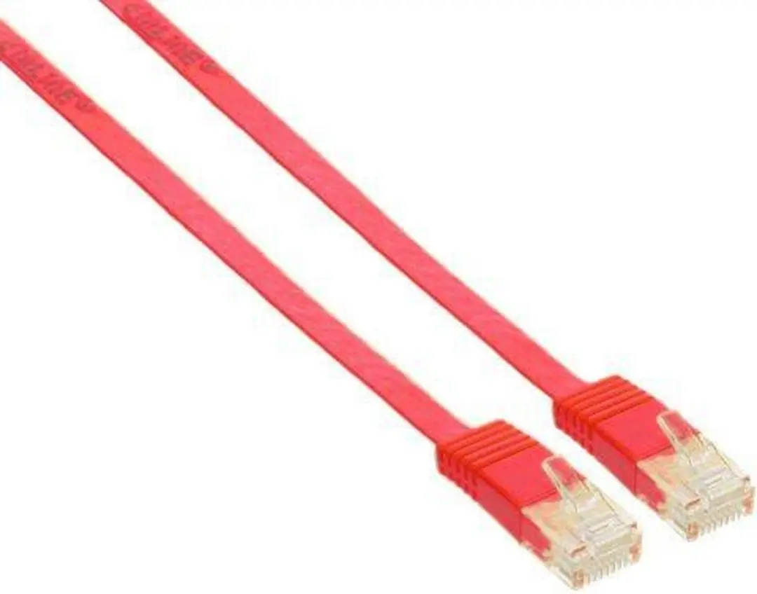 InLine Patchkabel Cat.6 U/UTP 10m - Rood - afbeelding 6 van 6