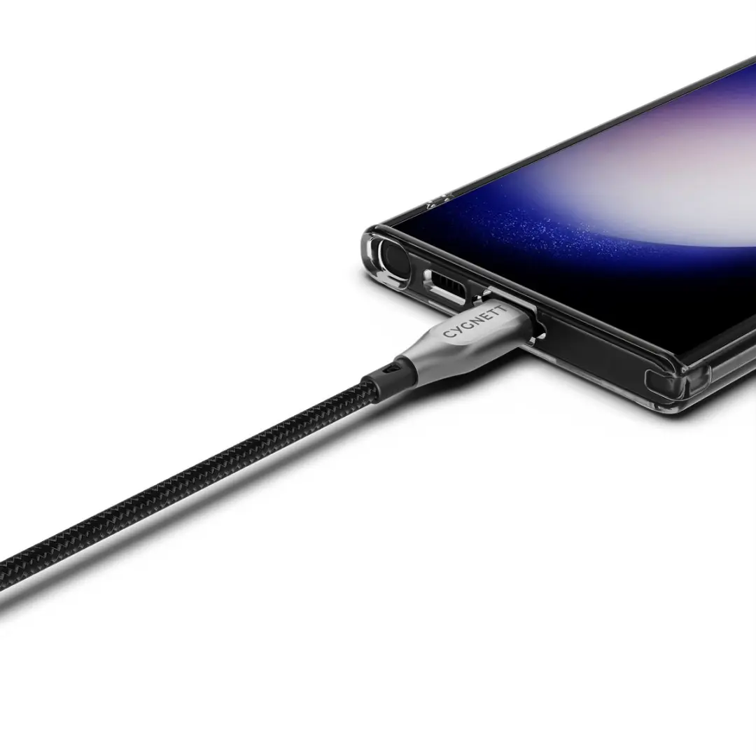 Cygnett USB-C naar USB-C Kabel 3m - Zwart