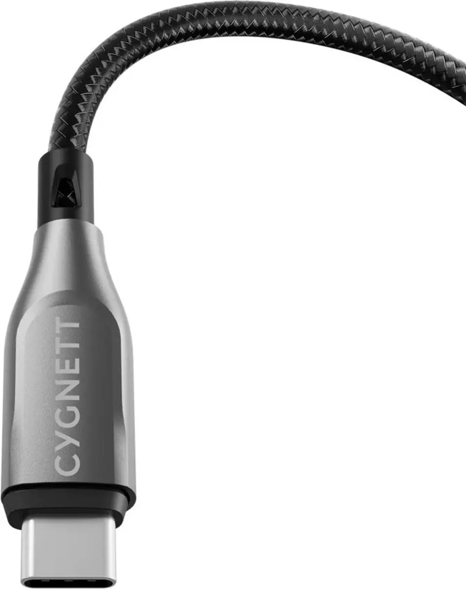 Cygnett USB-C naar USB-C Kabel 3m - Zwart