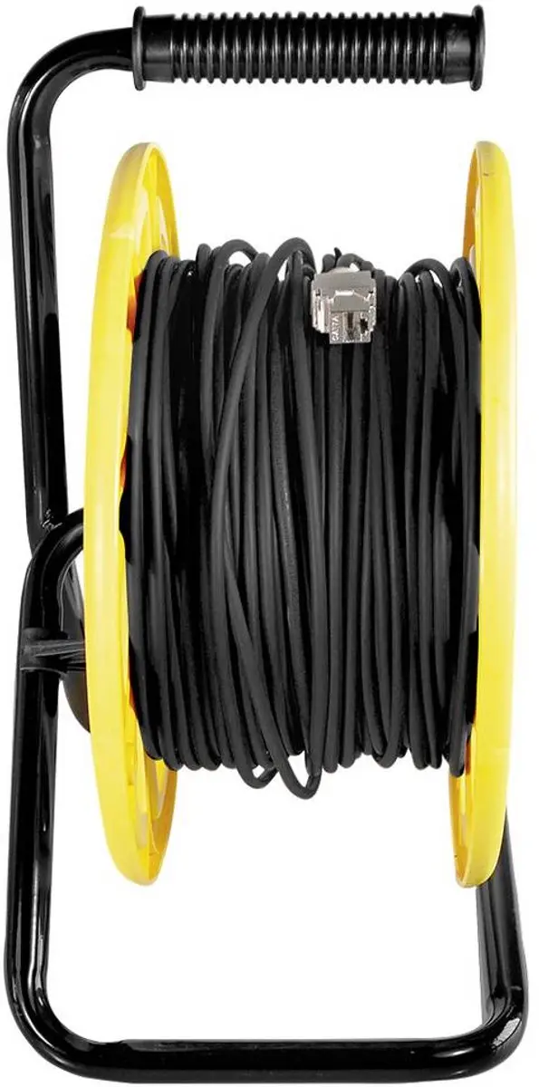 Logilink CQ4060S Netwerkkabel CAT 7 60m - Zwart-geel