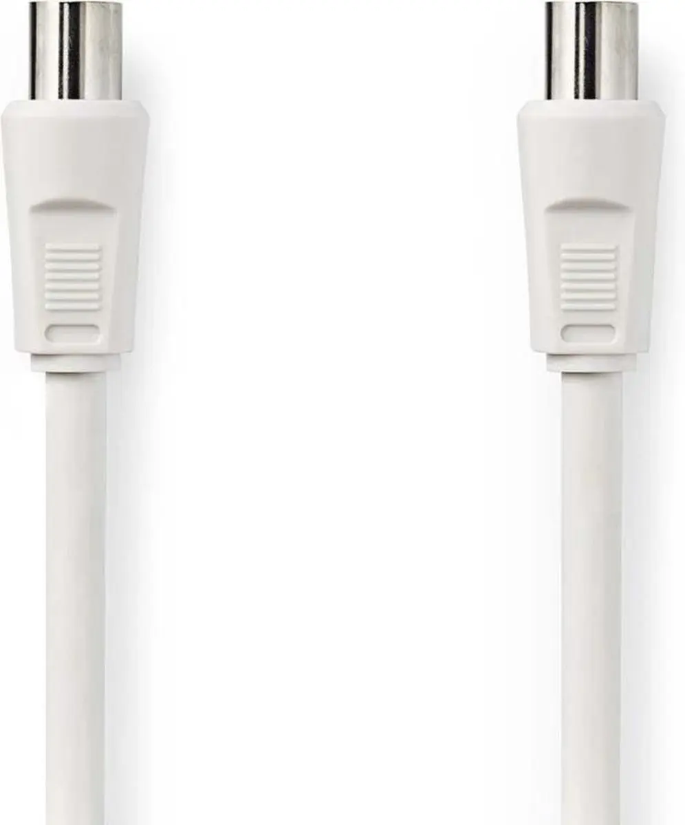 Nedis Coaxkabel IEC Male-Female 20m - 75 Ohm - Wit