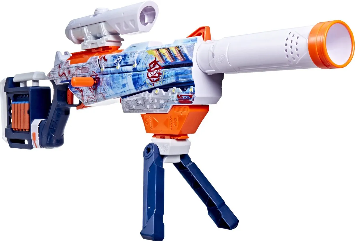 Nerf Loadout Arctic Zerostriker G1763 - 24 N1-darts - Wit
