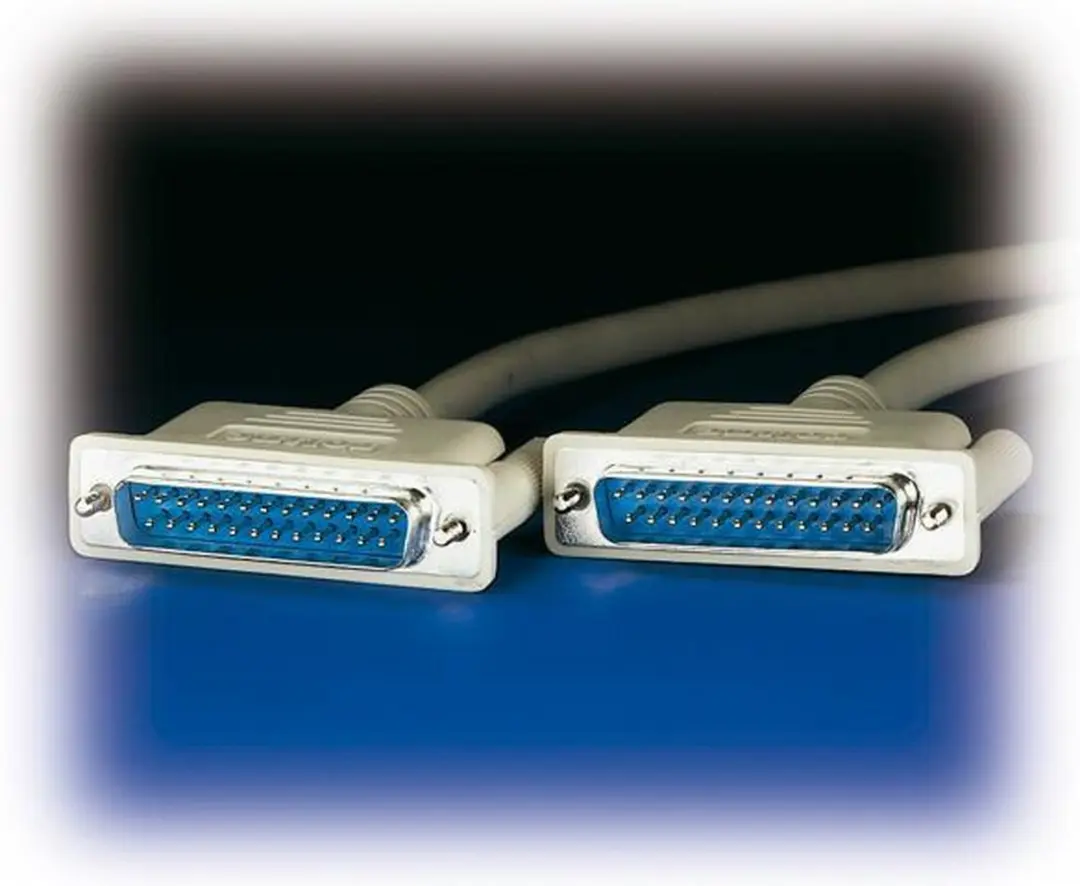 Roline RS232 Kabel 25-polig M/M 1,8m