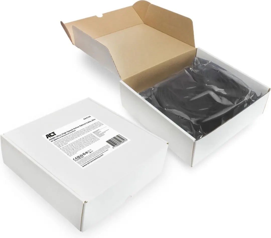 ACT 10m HDMI 8K Active Optical Kabel - Zwart