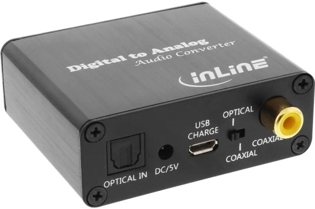 InLine INL-65002K Digitaal naar Analoog Audio Converter